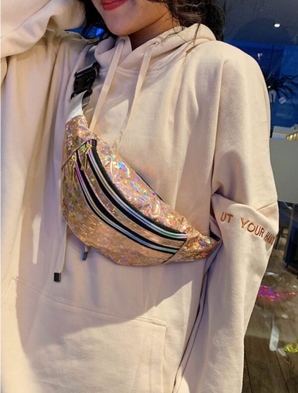 Holographic Fanny Pack Bag