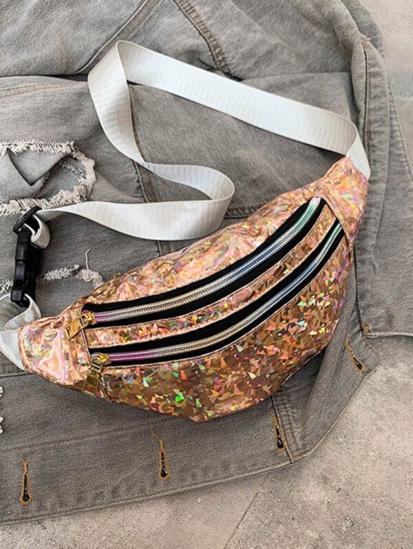 Holographic Fanny Pack Bag