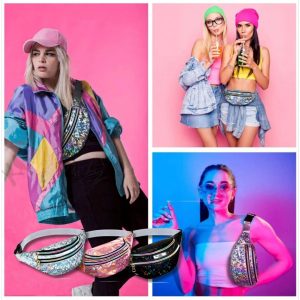 Holographic Fanny Pack Bag