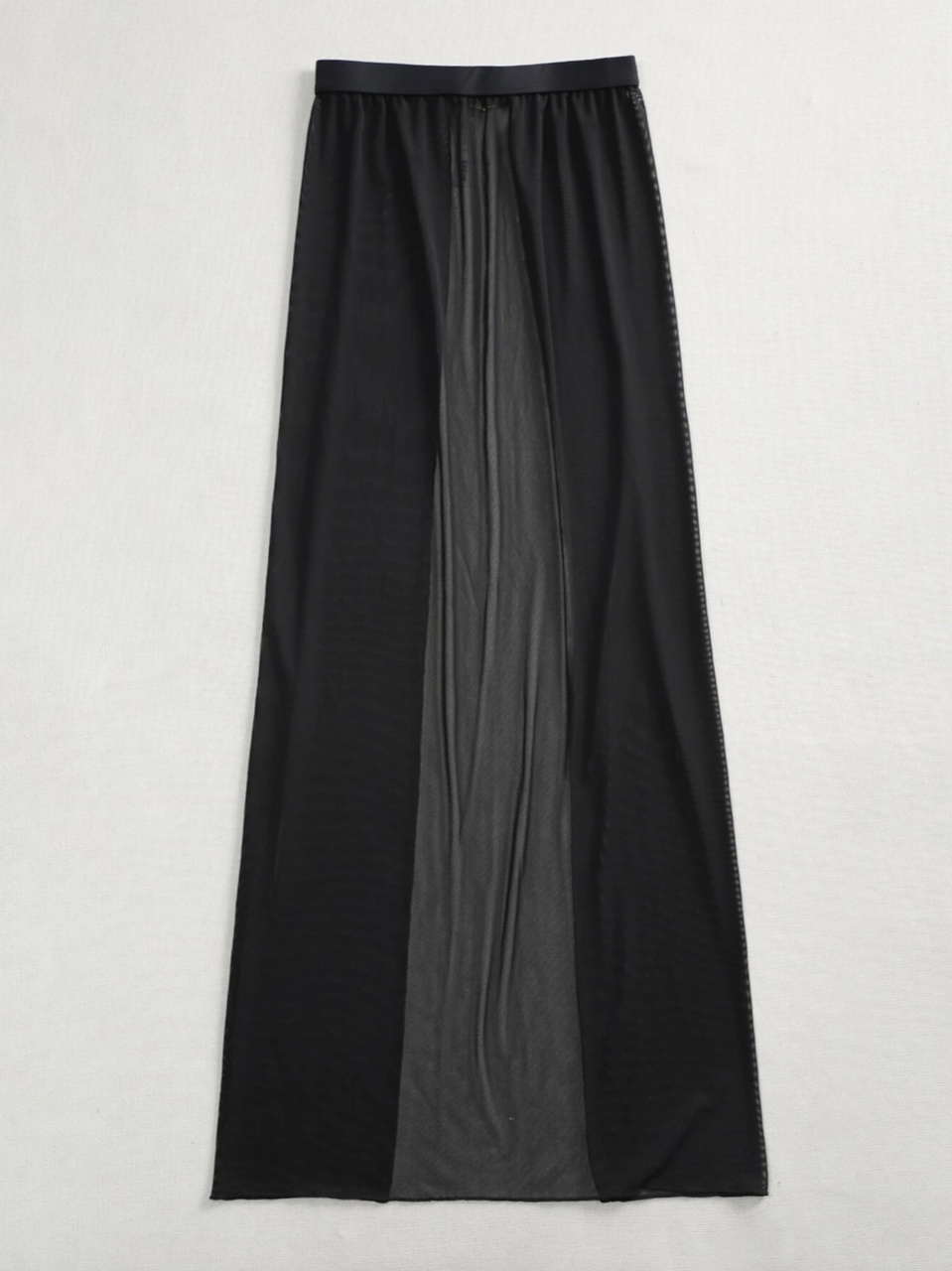 Black Buckle Front Sheer Skirt – The Raggle Taggle Gypsy Festival ...