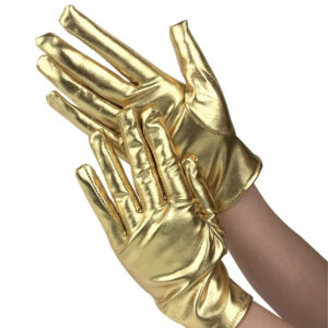 Metallic Gloves - Long Short