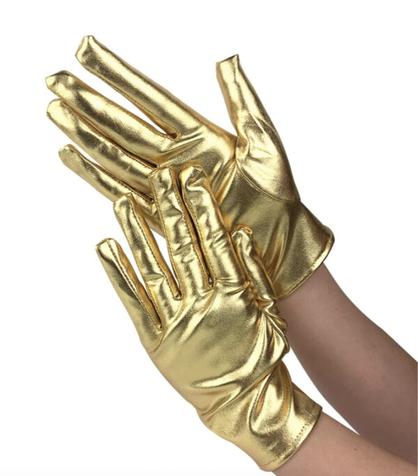 Metallic Gloves - Long Short