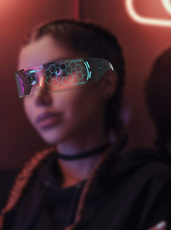 Galaxy Light Up Glasses