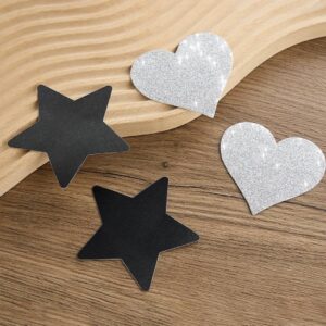 Star Heart Nipple Stickers