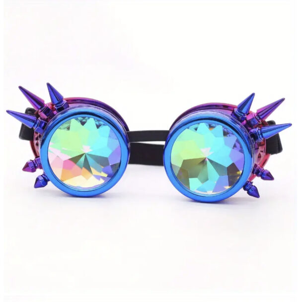 Punk Style Spiked Goggles