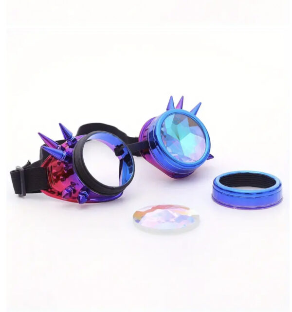 Punk Style Spiked Goggles