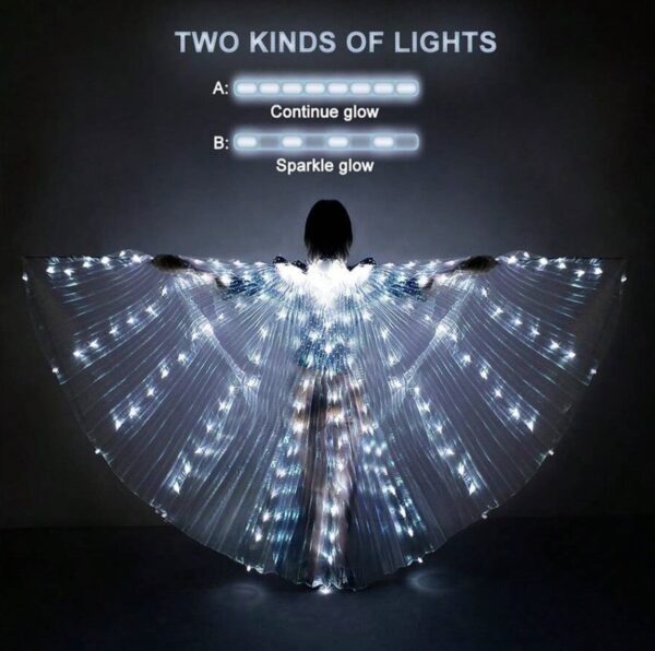 LED Light Up Butterfly Wings