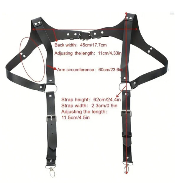 Steam Punk Style Men's Harness