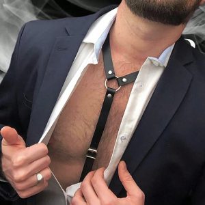 Men's Simple Harness Belt