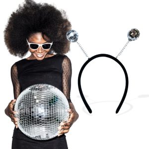Disco Mirror Ball Headband