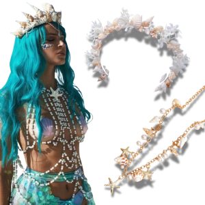 Mermaid Shell Crown / Body Chain Belt