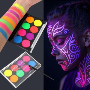 Water Activated UV fluorescent Body Paint