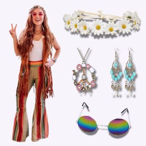 5PC Hippie Dress Up Set