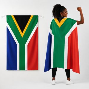 South African Flag Dress Up Cape
