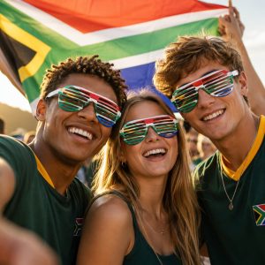 South Africa Flag Sunglasses